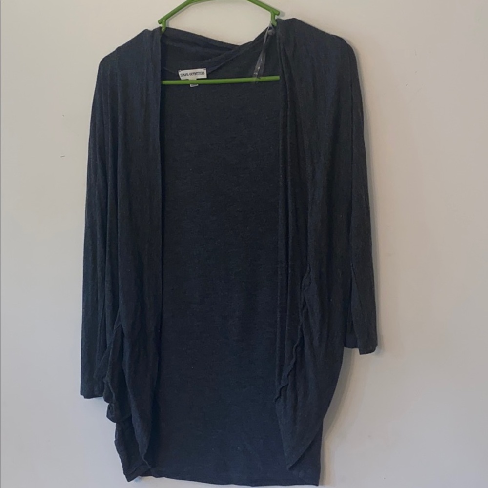 Grey cardigan